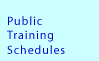 Public Training Schedules
